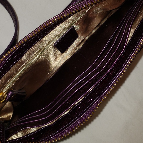 Tusk  Ltd. - Purple Metallic Crossbody Bag - Picture 6 of 8